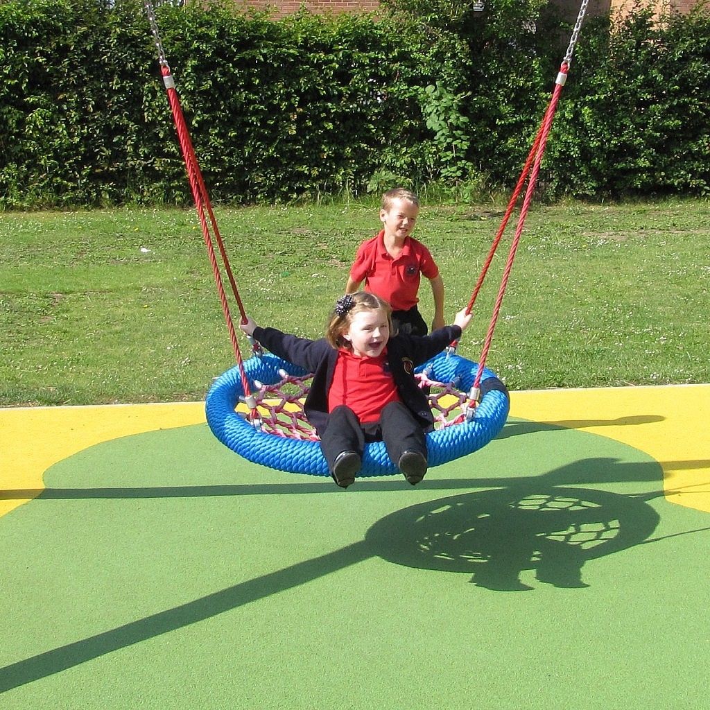 Birds nest swing fawns playground equipment nest swing