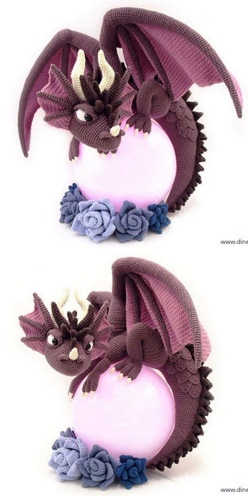 Crochet Dragon Pattern, Crochet Dinosaur Patterns, Crochet Animals Free Patterns, Crochet Toys Free, Crochet Amigurumi Free Patterns, Crochet Doll Pattern, Cute Crochet, Crochet Dolls, Crochet Crafts