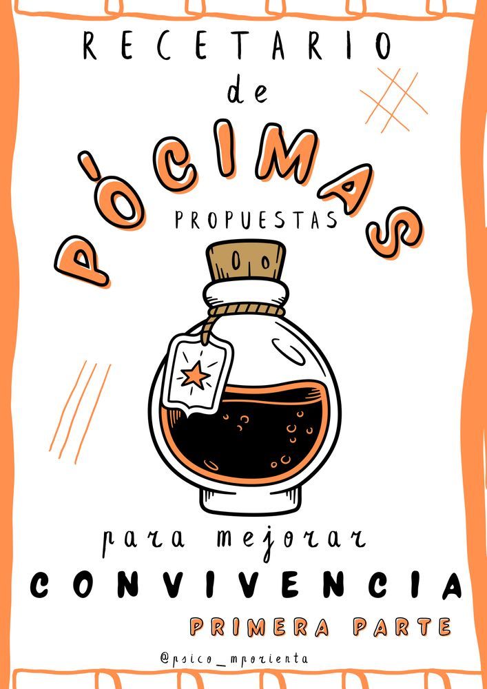 Mi recetario de pócimas para la convivencia