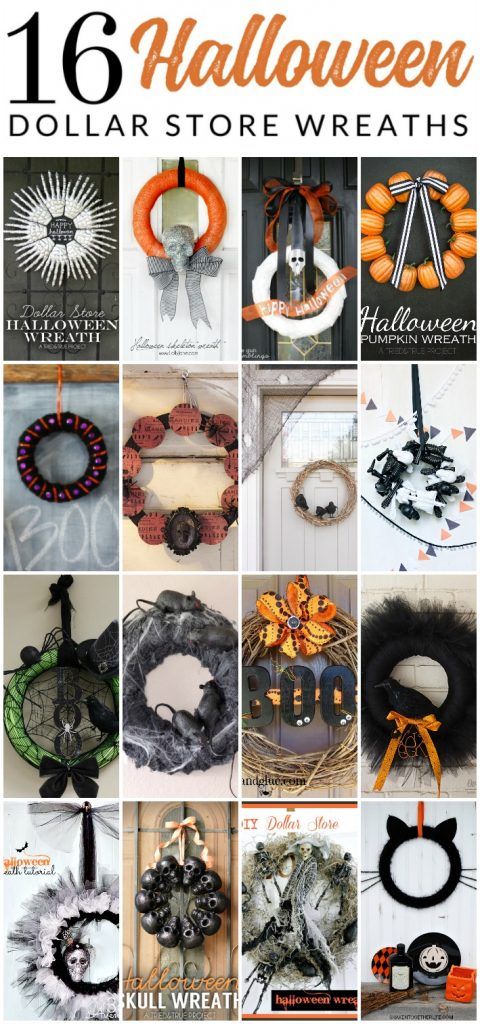 DIY Dollar Store Wreaths for Every Season