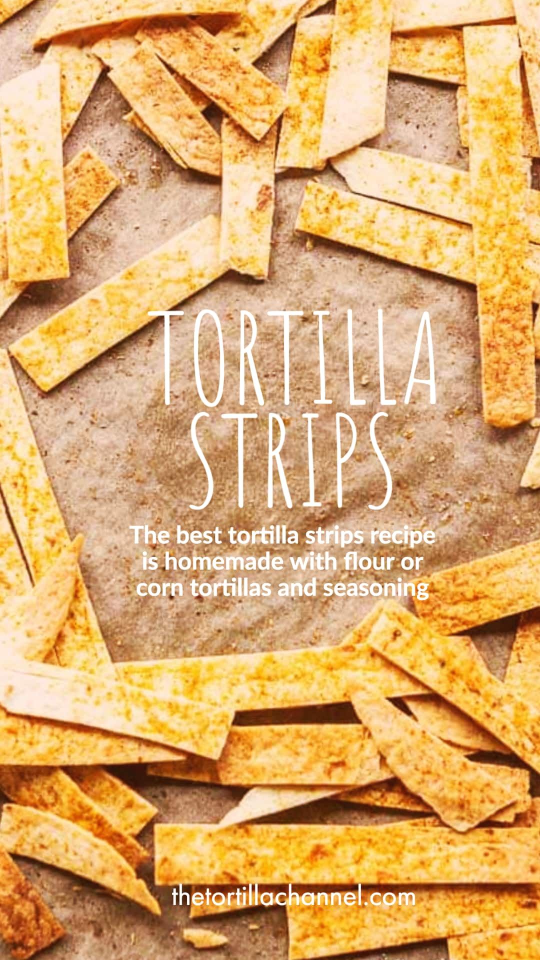 These Baked Tortilla Strips Are The Best Use As Topping On Your Soup these-baked-tortilla-strips-are-the-best-use-as-topping-on-your-soup