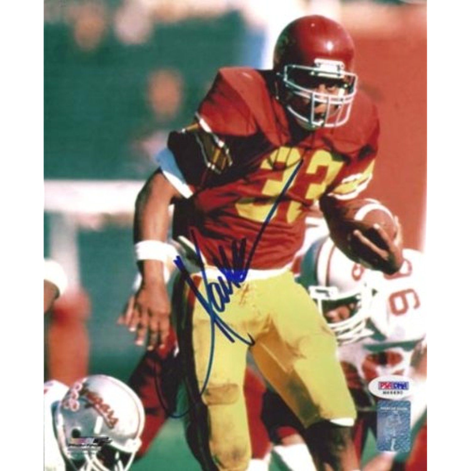 MARCUS ALLEN AUTOGRAPHED 8X10 PHOTO USC TROJANS PSA/DNA STOCK #SportsCollectibles | Usc football
