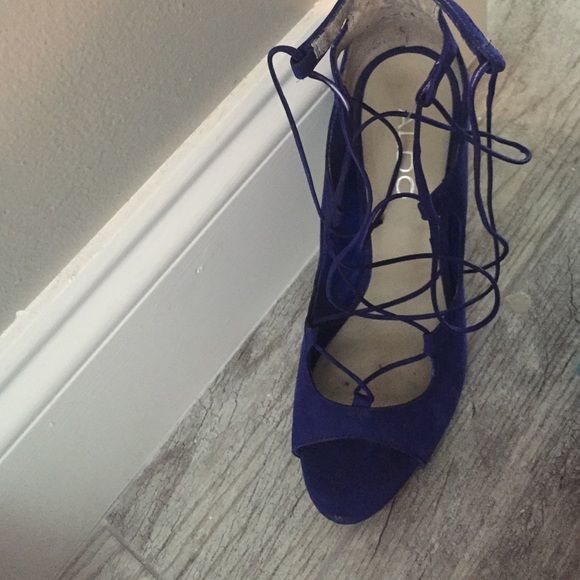 aldo light blue heels