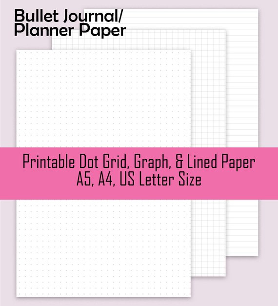 dot grid paper graph