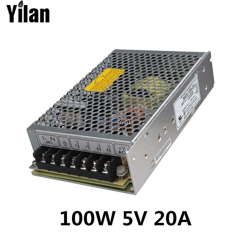 100W 5V 20A Single Output Switching power supply for LED Strip light