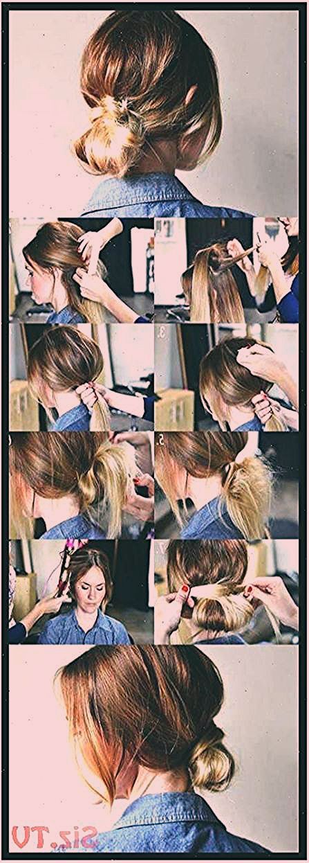 48 Ideas Wedding Hairstyles Updo Step By Step Messy Buns For 2019Buns Hairstyle...