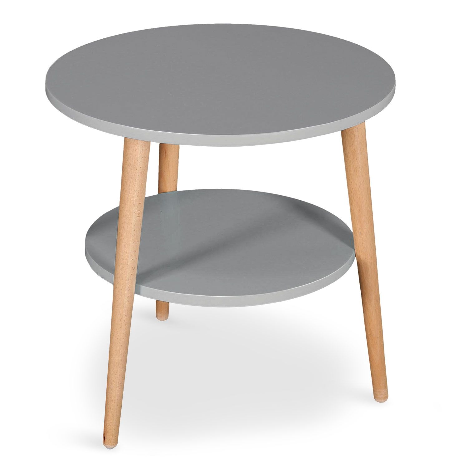 Table basse dappoint pyky gris