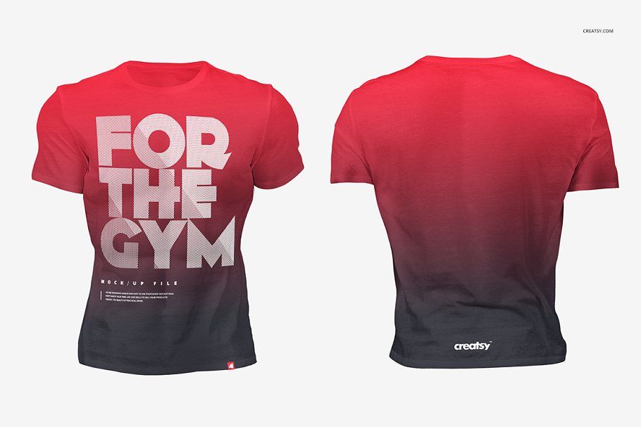 Download T-shirt on Muscular Man Mockup Set in 2020 | Muscular men ...