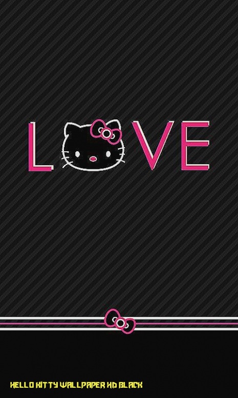 Dark wallpaper kitty hello Kuromi