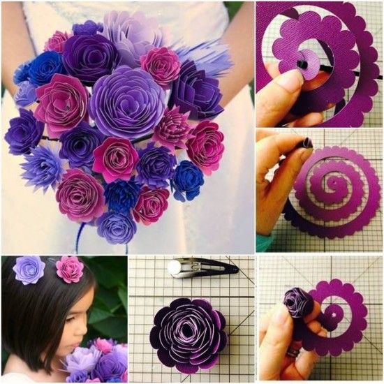 paper flower bouquet diy easy video instructions paper flowers how to make handmade paper flower bouquet