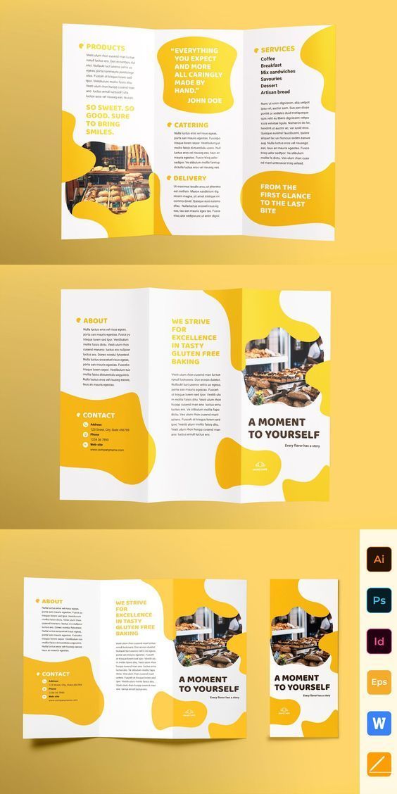 Based in Marrakech, we are a full-service web development and design agency, specialized in accompanying companies in digital transformation. We put at your service a team of experts with a vision focused on innovation and performance, in order to propose the most appropriate solutions to your needs and your stage of growth. Graphic Design Brochure, Brochure Layout, Trifold Brochure, Graphic Design Posters, Brochure Template, Corporate Brochure, Pamphlet Design, Leaflet Design, Booklet Design