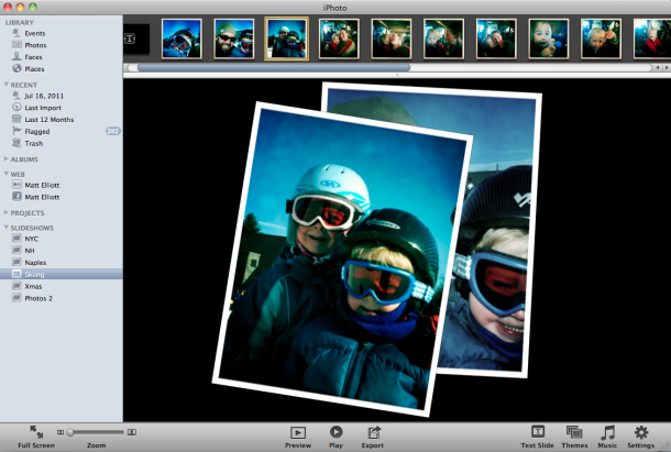 share iphoto album share iphoto album