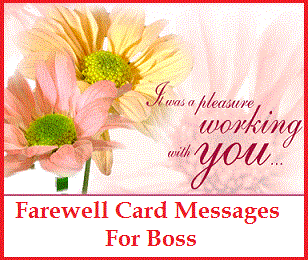 Sample Messages and Wishes! : What to write in a Farewell ...