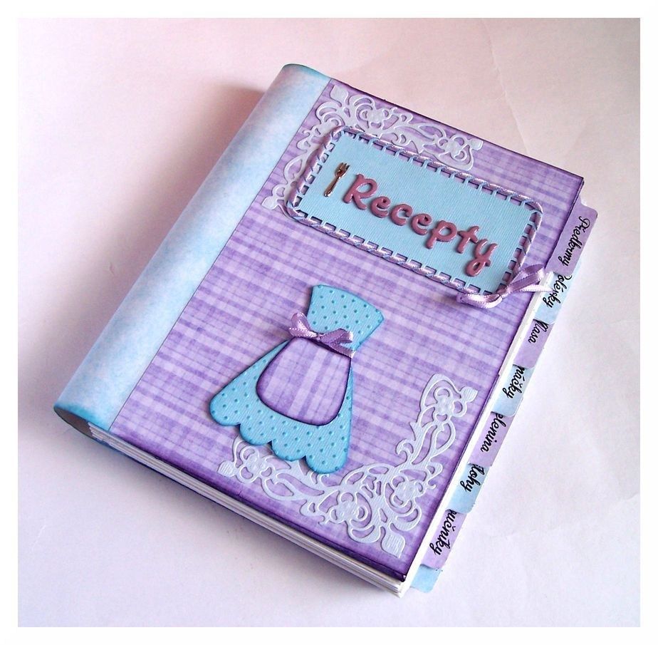 Scrapbook Cookbook Ideas Projects Recipe Book Scrapbook