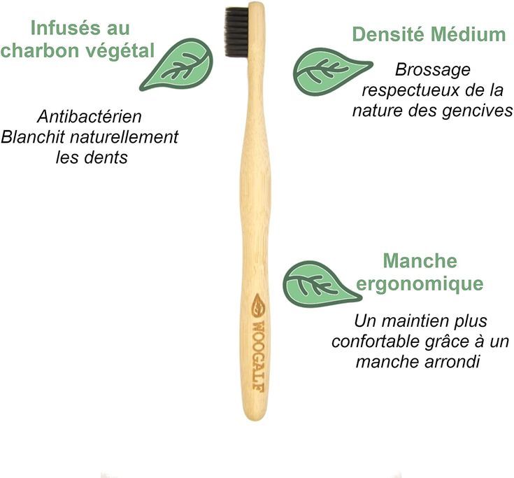 Brosse à dent en Bambou Spatula, Utensil, Unique, Hair, Bamboo, Man Women