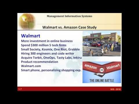mis lectures management information systems walmart vs walmart information systems