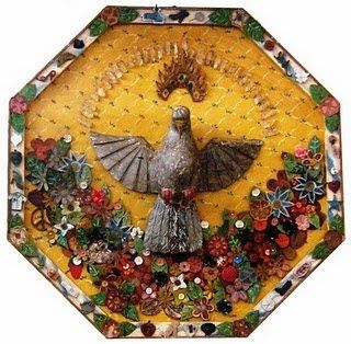 Estórias de Design: Arte Popular e Design Arte Popular, Videos Catolicos, Do It Yourself Projects, Sacred Art, Religious Art, Cuckoo Clock, Box Art, E Design, Altar