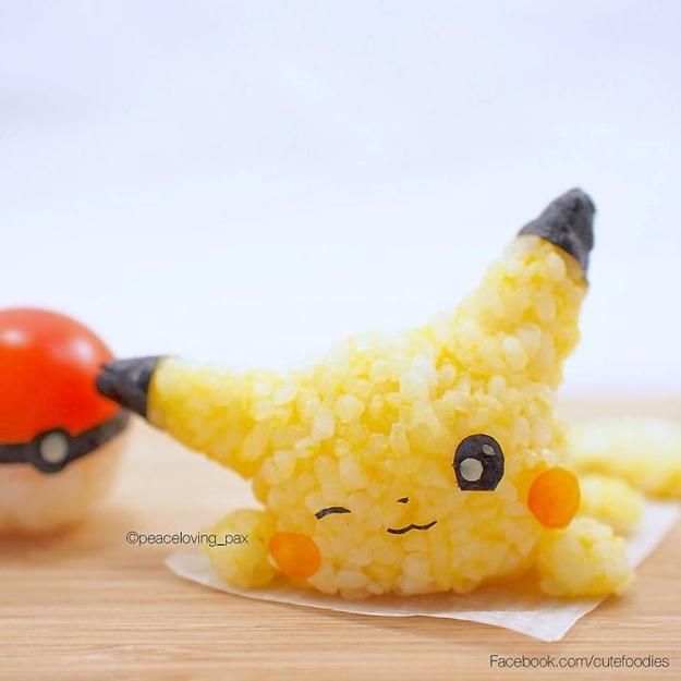 Cute Foodies, Fun Food Design Ideas Turning Rice Balls into Edible Decorations