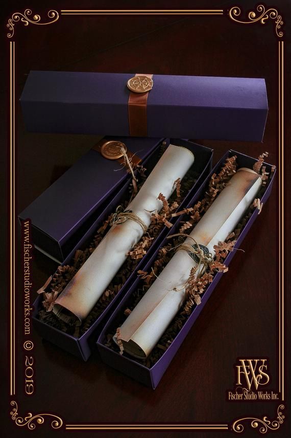 Medieval Wedding Invitation Scroll-rolled Without Scroll Rods - Etsy