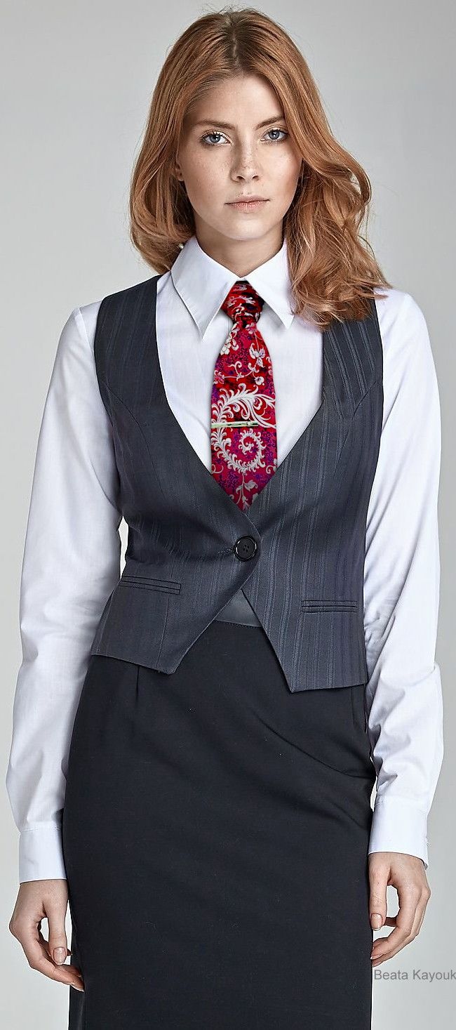 Lizzsnt Women Wearing Ties Office Fashion Women Suits For Women 