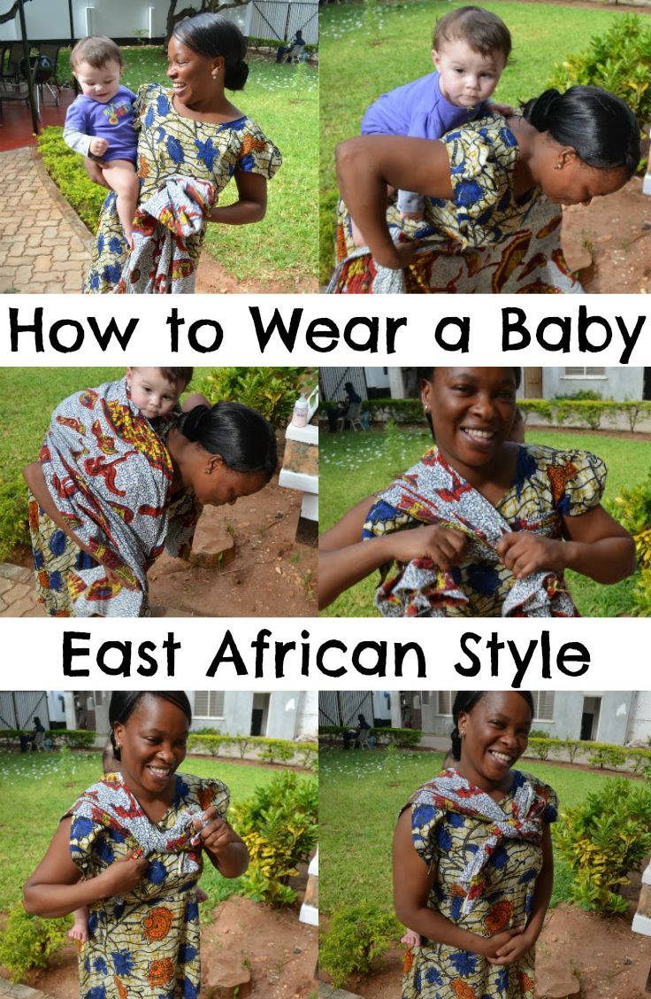 african baby wearing newborn