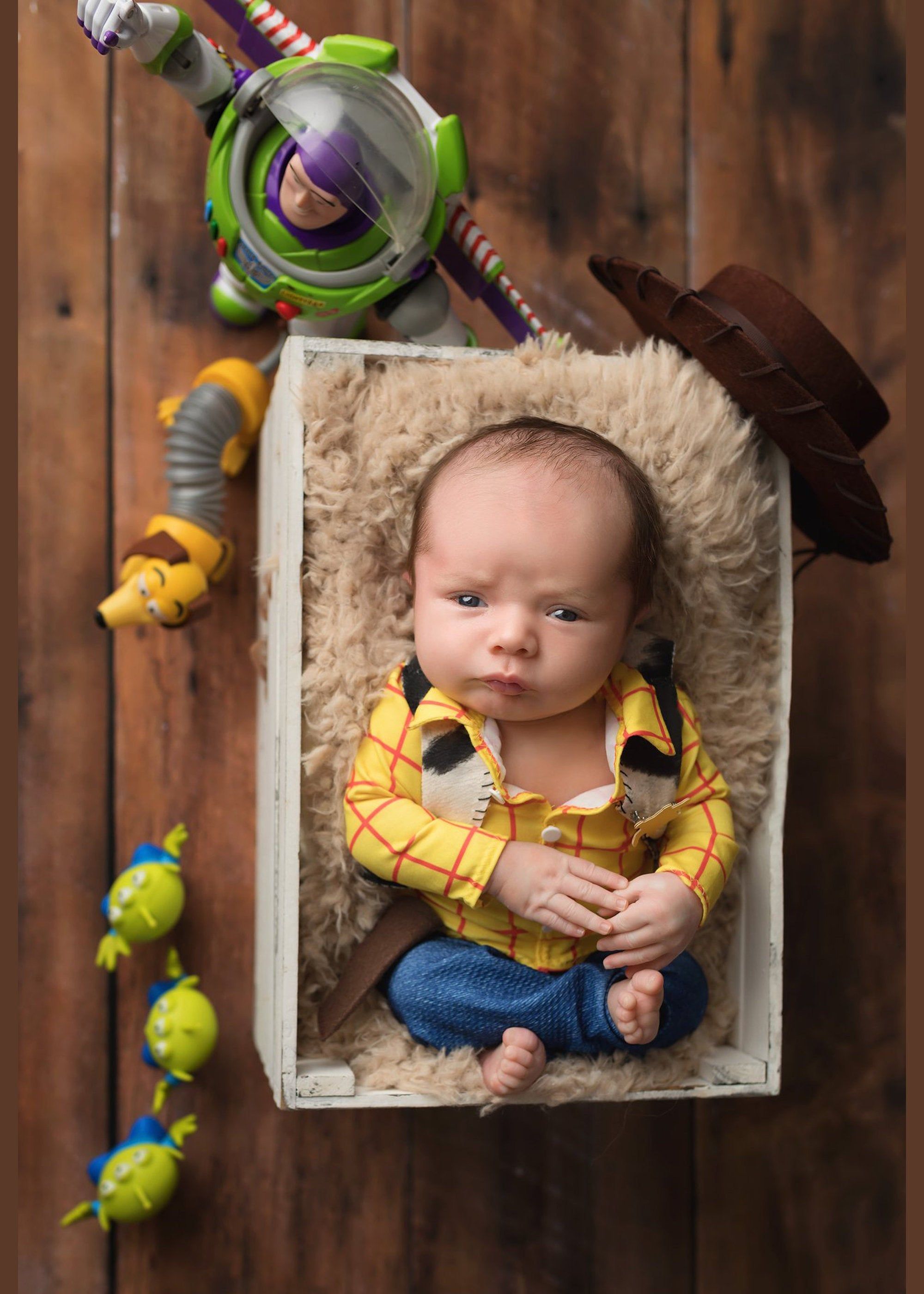 Woody Toy Story Inspired Boy Sheriff Costume Newborn Boy Halloween