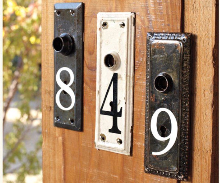House Number DIY Projects Home Pinterest Number, Creative And Creative house numbers ideas - House Number DIY Projects Home Pinterest Number, Creative And