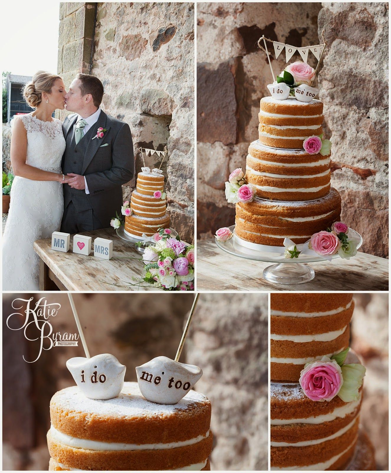 Naked Wedding Cake Cakes By Becky Cute Toppers High House Farm Brewery Naked Wedding Cake Cakes By Becky Cute Toppers High House Farm Brewery