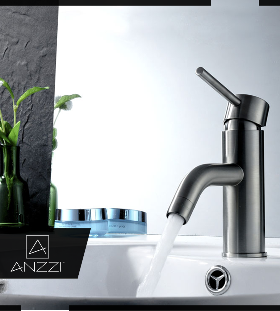 Anzzi Bravo Series Bathroom Sink Faucets The High Quality Materials At Anzzi Bathroom Faucets Will Let You Enjo Faucet Bathroom Faucets Bathroom Sink Faucets