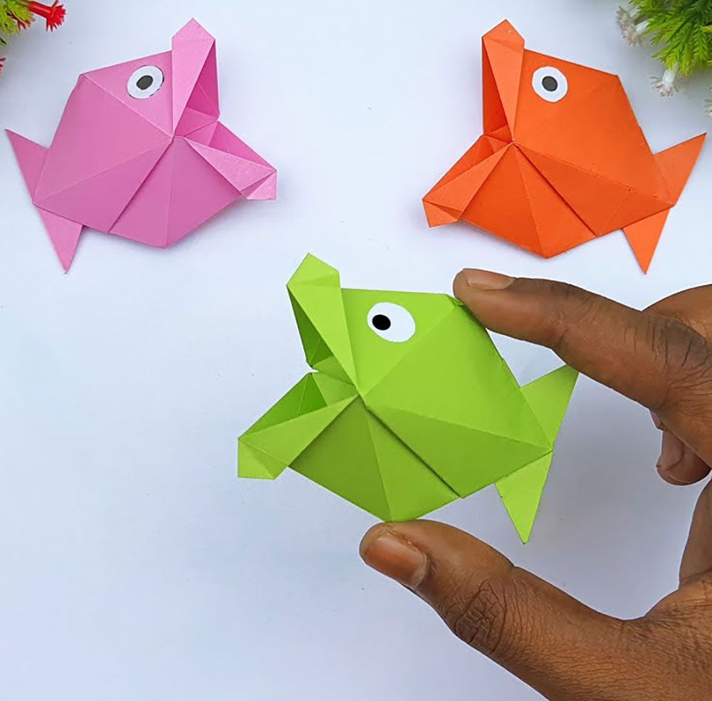 How To Make 3D Paper Fish