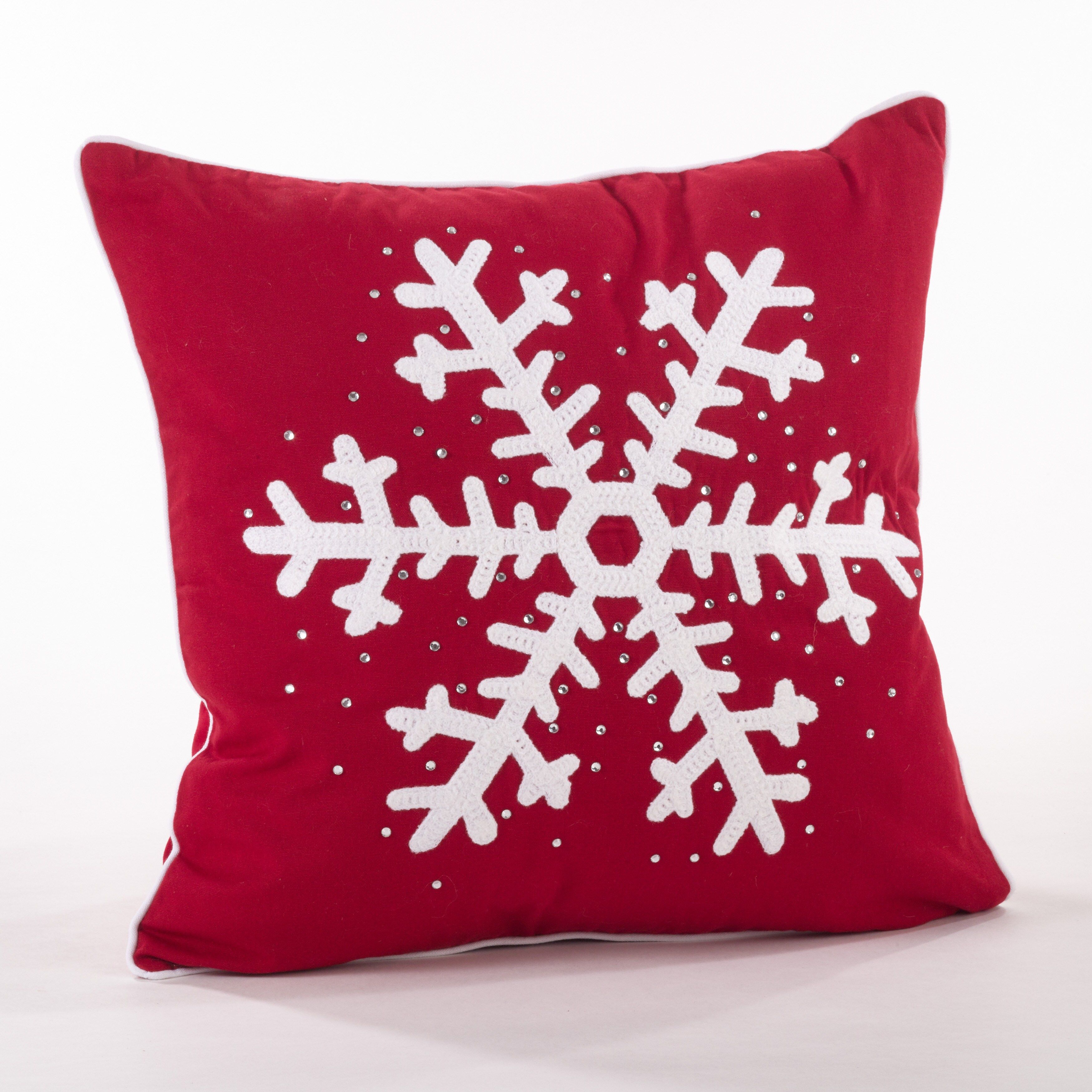 Christmas red throw pillow decorative throw pillow cover Festive pillow custom made bright red dupioni silk pillow cover