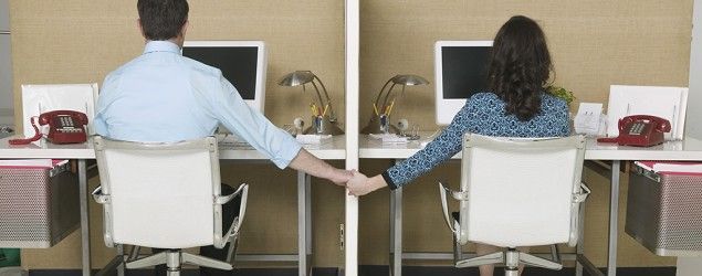 Dating coworker bad idea