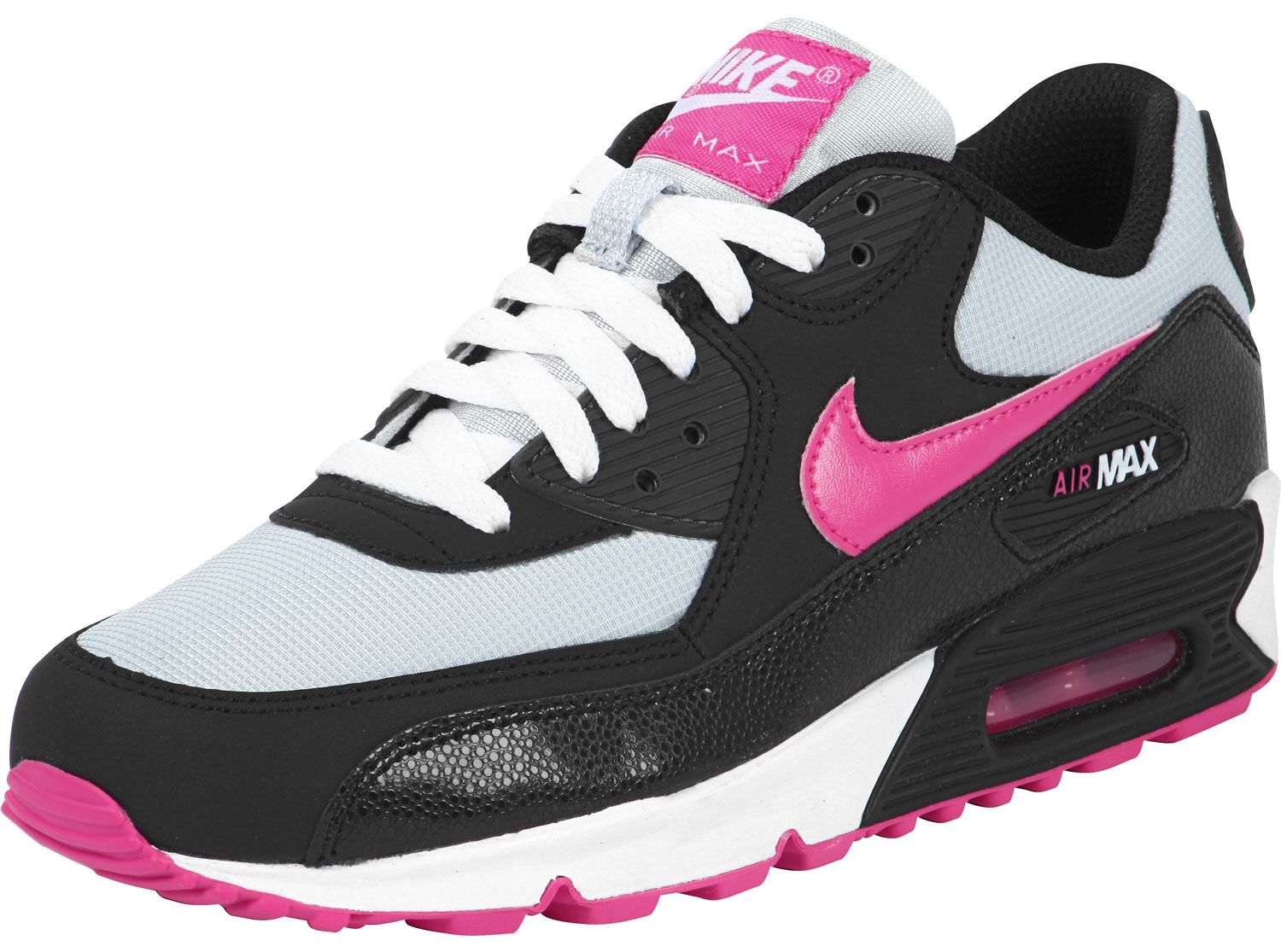 nike air max 90 pink black