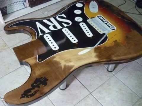 Stevie Ray Vaughan Number One Stratocaster GUITAR TABLE Stevie Ray Vaughan Number One Stratocaster GUITAR TABLE