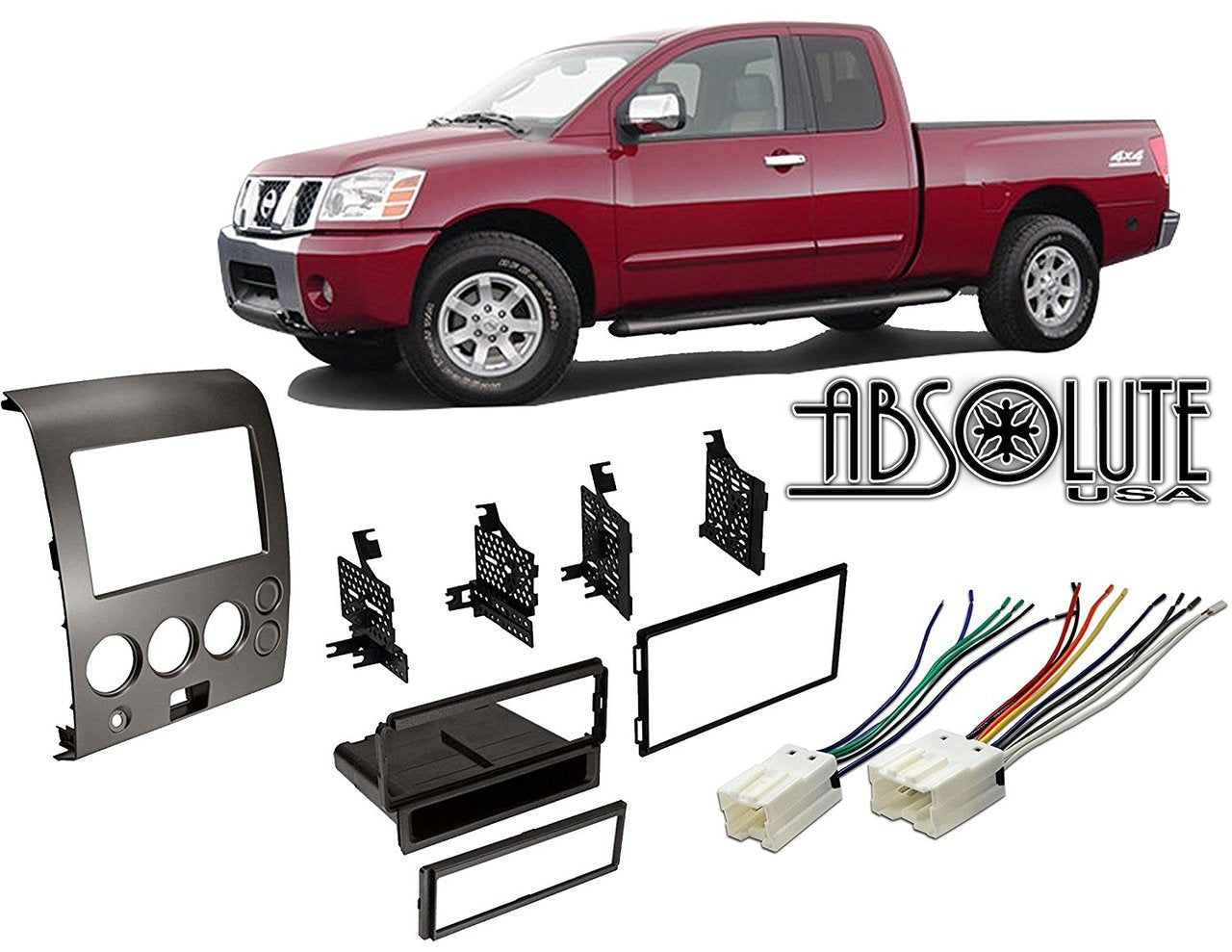 Unmissable! Check out this Absolute RADIOKITPKG1 Fits Nissan Titan 2004