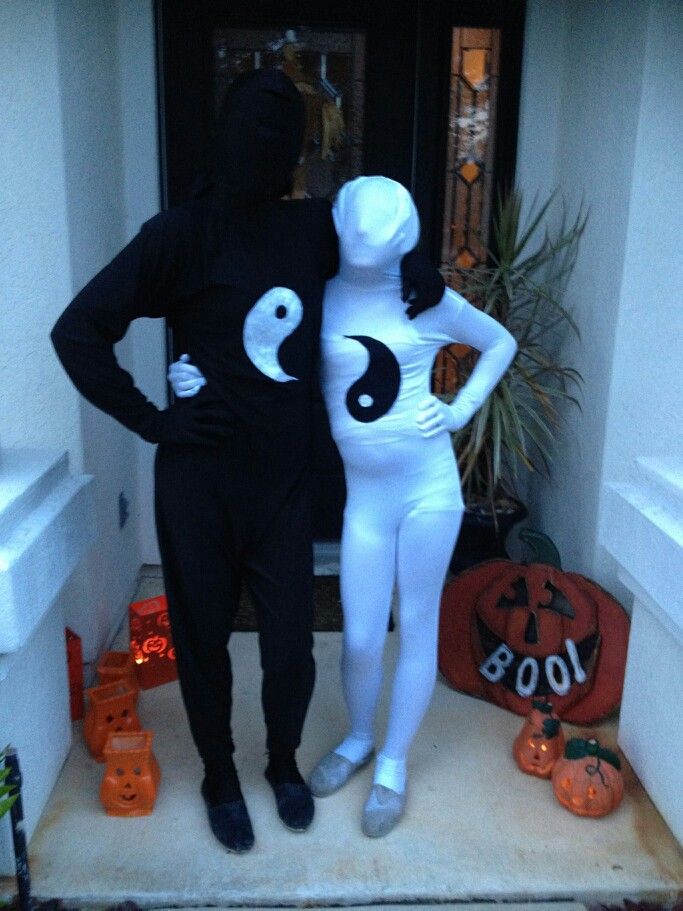 Yin And Yang Costumes For Bff S Boo Pinterest Yin And Yang Costumes For Bff S