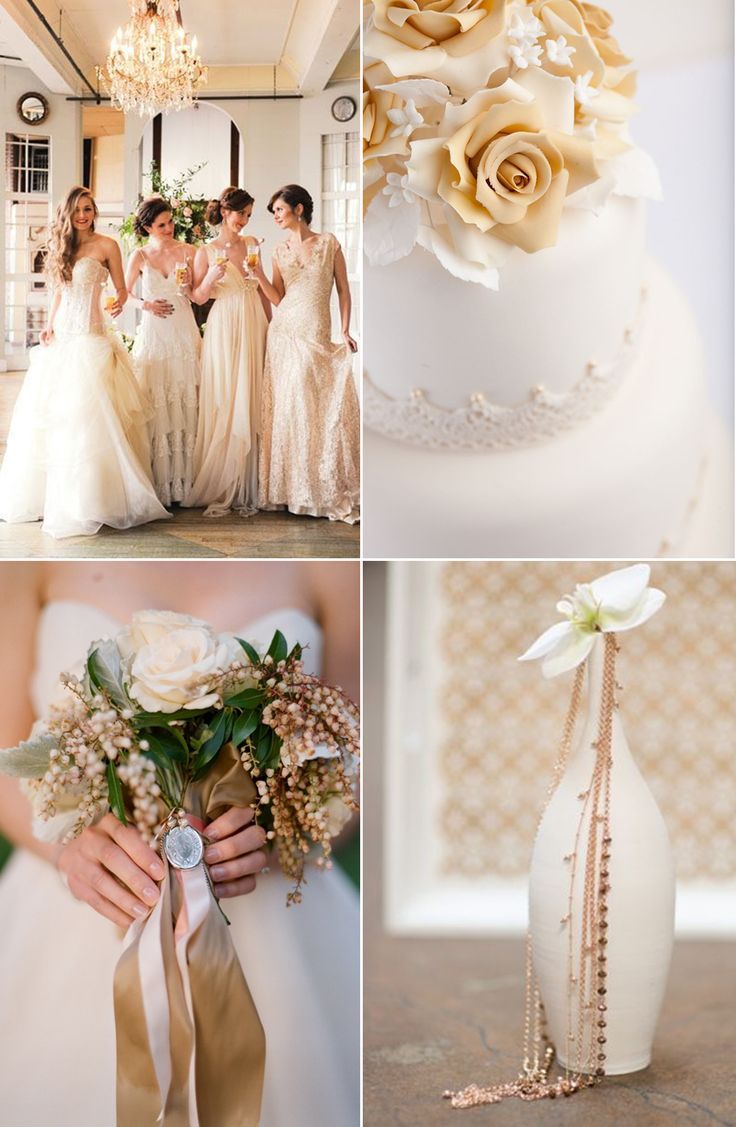 Beige Beauties Clic And Elegant Wedding Ideas Elegant Wedding Ideas Beige Beauties
