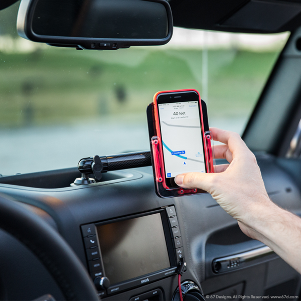 Hands Free Dash Multi Mount Phone Holder 2018 To 2019 Jeep