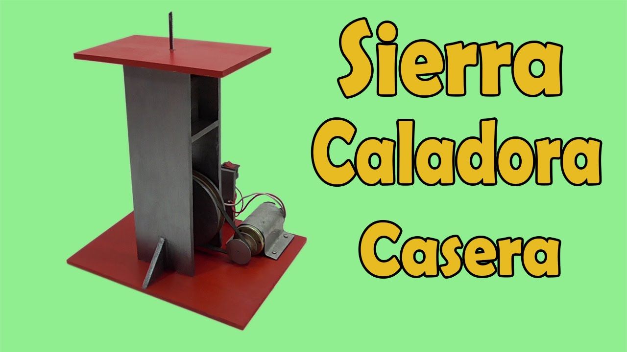Cómo Hacer Sierra Caladora Casera Muy Fácil De Hacer Taladro De Banco Casero Sierra Caladora Técnicas De Carpintería