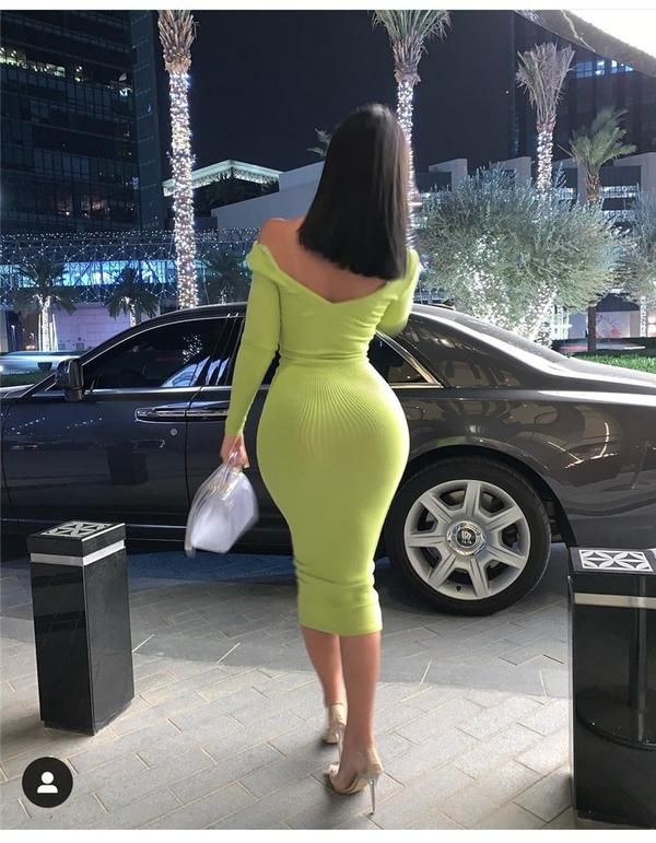 Elegant Winter Club Wear Party Bodycon Dress
