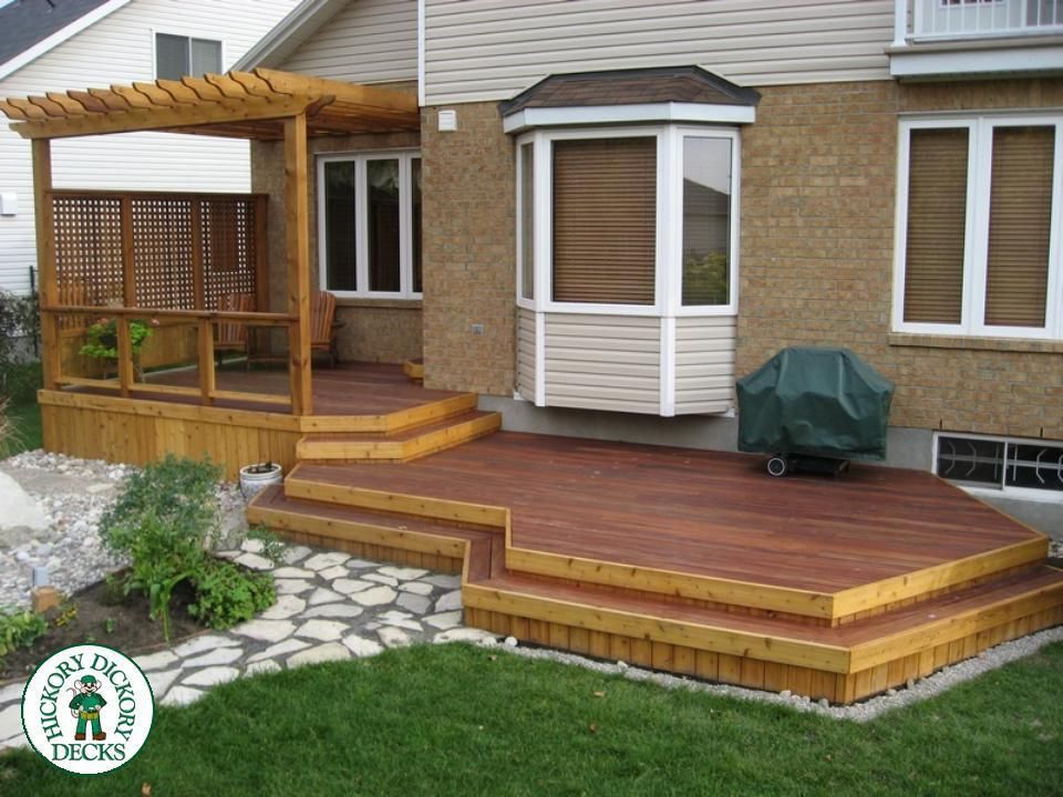 Image result for 2 level deck | Patio stairs, Patio, Backyard Image result for 2 level deck | Patio stairs, Patio, Backyard on 2 Level Backyard Ideas id=39557