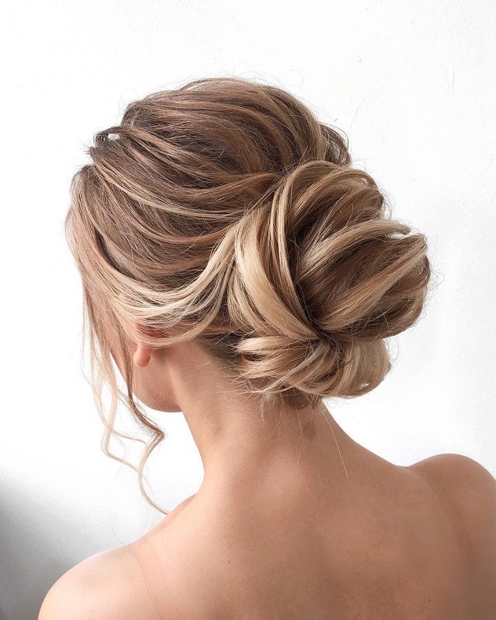 Gorgeous updo wedding hairstyle with gorgeous deta Gorgeous updo wedding hairstyle with gorgeous deta
