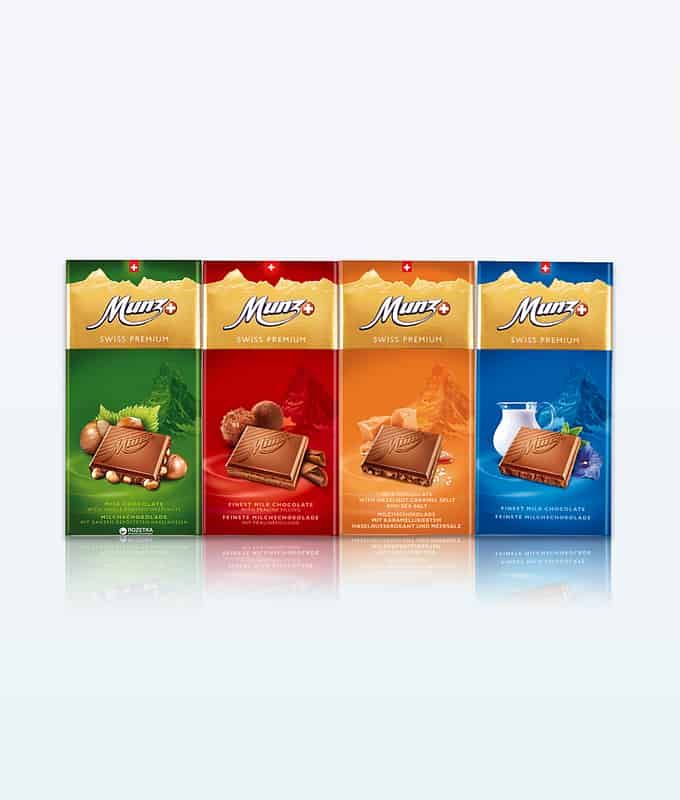 Munz Premium Assorted Milk Chocolate 100 g How To Make Chocolate, Melting Chocolate, Nut Lover, How To Roast Hazelnuts, Pralines, Delicious Chocolate, Sweet And Salty, Taste Buds, Natural Ingredients