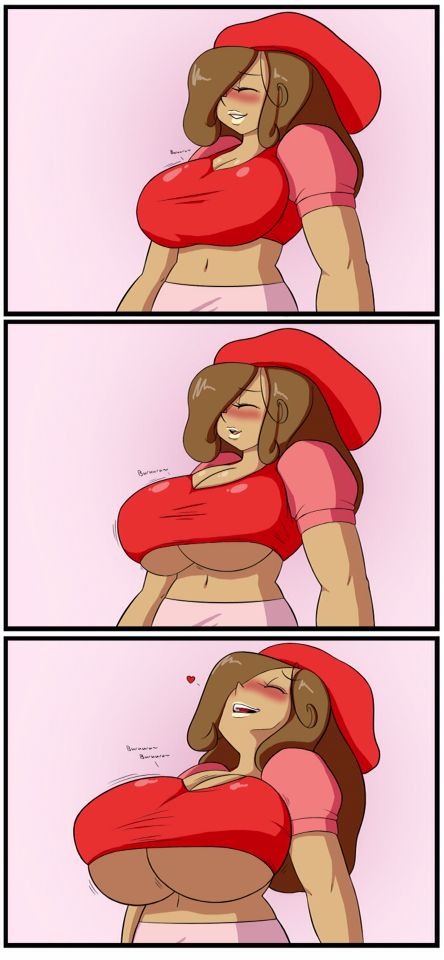 Anime breast expansion comic
