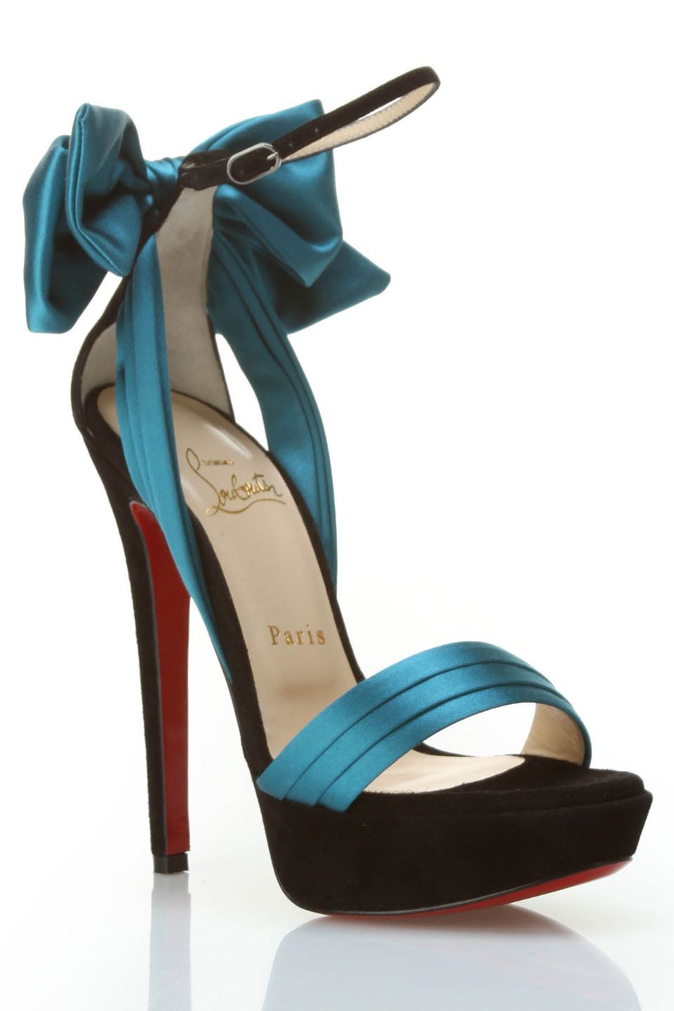 CHRISTIAN LOUBOUTIN Bailarinas granate CHRISTIAN LOUBOUTIN Bailarinas granate