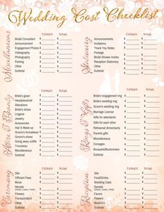 checklist trouwdag checklist trouwdag