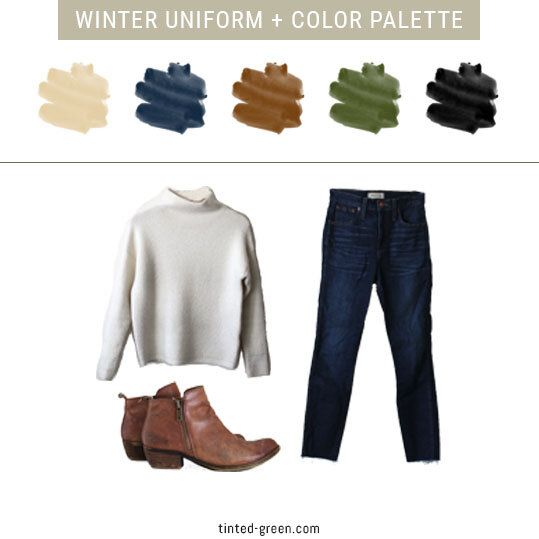 my winter 2017 capsule wardrobe color palette + un my winter 2017 capsule wardrobe color palette + un