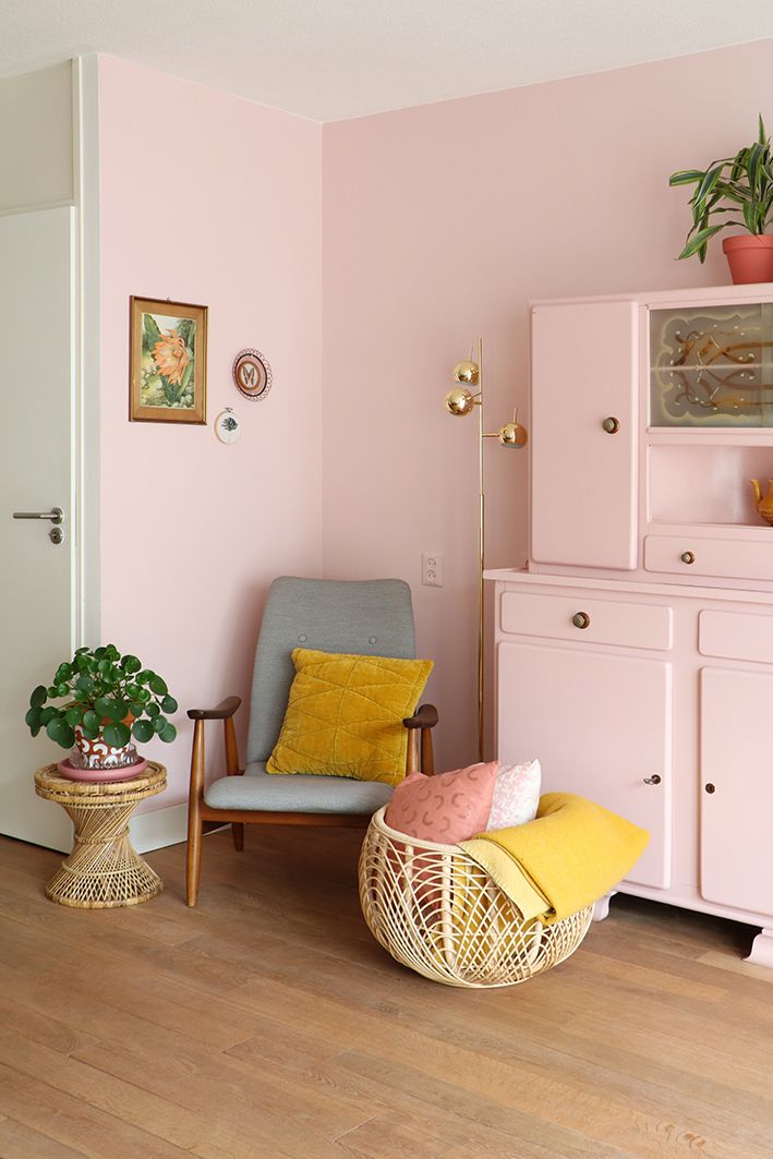 Binnenkijker bij ons thuis - Huiskamer, Roze en Interieur Binnenkijker bij ons thuis - Huiskamer, Roze en Interieur