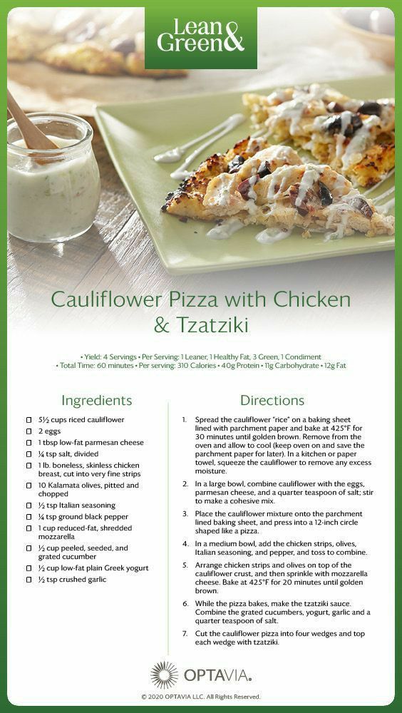 Have you been missing pizza while on plan? Look no further, there are wonderful lean and green pizza recipes fill up that craving and delivers a flavorful punch! Check out Stacey's family favorite linked here. #optavia #staceyhawkins #chicken #pizza #caulilfower #lean #green Medifast Recipes, Low Carb Recipes, Cooking Recipes, Healthy Recipes, Healthy Eats, Lean Recipes, Pizza Recipes, Chicken Recipes, Lean Protein Meals