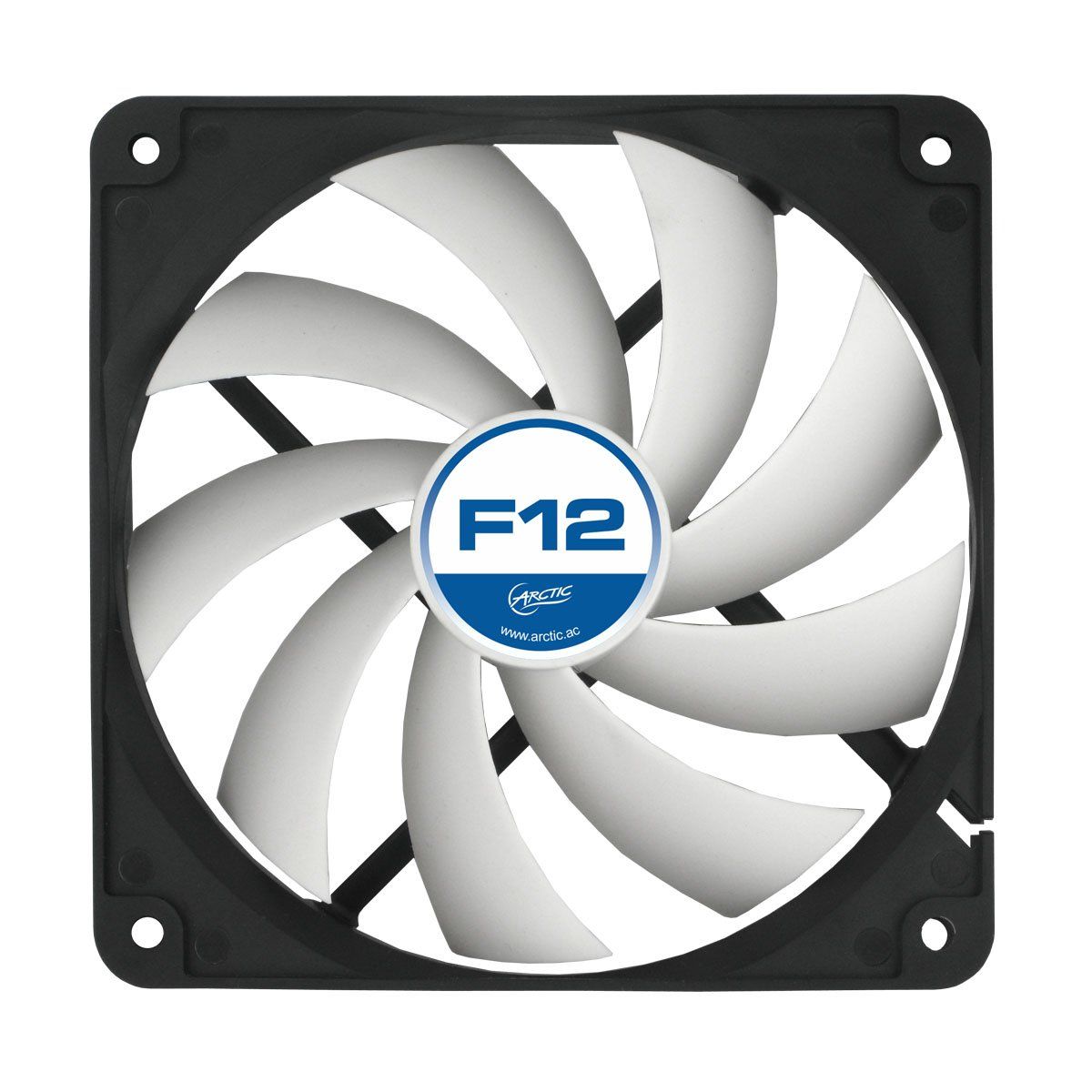 Arctic F12 120 Mm Standard Case Fan Ultra Low Noise Cooler Silent Cooler With Standard Case Push Or Pull Configuration Possibl Fan Cooling Fan Fan Speed